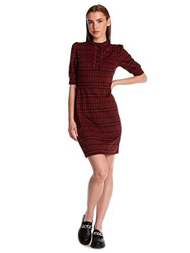 Vive Maria Gambling Club Damen Kleid rot Allover, Größe:XS