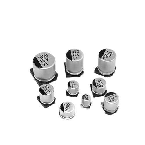 Condensateur CMS 16V 33uF aluminium micro composant SMD 5x5.5mm