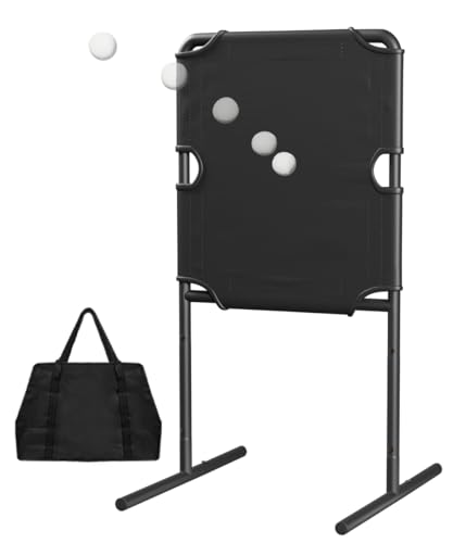 Image of Garbuildman Baseball Strike Zone Target for Plastic Balls, Portable Metal Frame Pitching & Hitting Training Tool for Outdoor