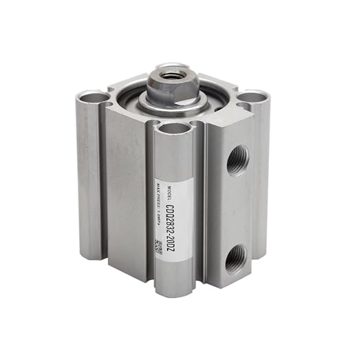 Cilindro neumático CQ2B32-75DZ de carrera regulable con interruptor magnético 2