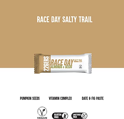 Miniatura 3 de 226ers Race Day Bars, Barrita Energética Veganas, Energy Bars Sin Gluten, Almendras Y Semillas - 1 Barra X 40 G