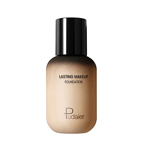 Lasting Makeup Foundation – Face&Body Liquid Foundation Lightweight Bottle Full Coverage Invisible Pores Covering Blemishes - for All Skin Types (40 mL)