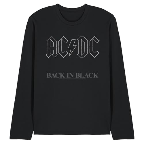 T-shirt AC/DC manche longue parfait pour vos sorties rock et festivals