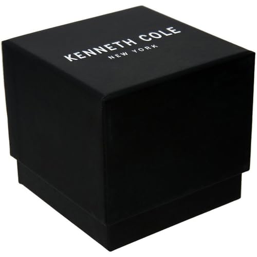 Image of Kenneth Cole Black Dial Automatic Leather Strap Watch for Men