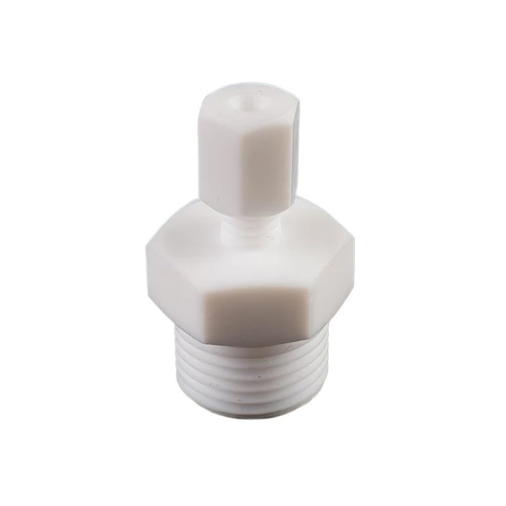 1 Stück BSPT NPT-Außengewinde PTFE-Einzelhülse Wasserleitungszubehör, Rohrverbinder-Kompressionsverschraubung(1/2 BSPT- 25.4mm)