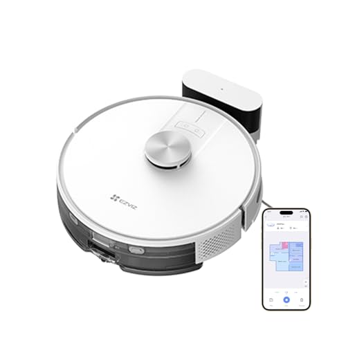 EZVIZ RE4C Robot Aspirador y Cepillo DuoRoller, Potencia de Succi...
