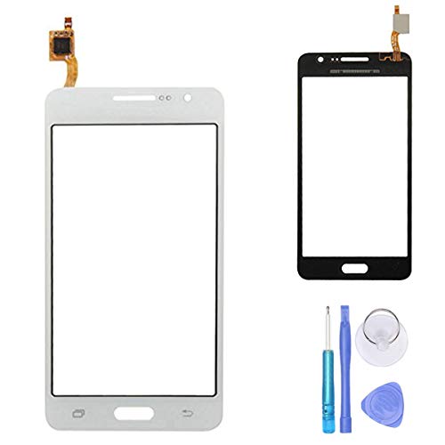 SPHENEL Digitizer Touch Screen for Samsung Galaxy Grand Prime G530 G530F G530H G530T G530A G530V G530P G530R4 G530W G530Y S920L G531(White)