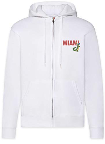Sweat à capuche zippé Urban Backwoods Miami Gators pour homme confortable