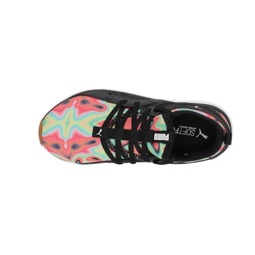 PUMA Kids Girls Soft Sophia All Over Print Sneakers Shoes Casual - Black4
