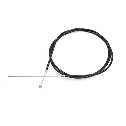 sourcing map - sourcing map 2M Lenght Plastic Coate Rear Brake Drum Cable Wire for Motorcycle Scooter