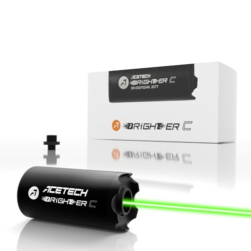 ACETECH Brighter C Tracer Unit, für den Airsoft Kampf, geeignet für M14 CCW und M11 CW Gewinde