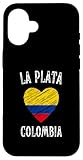 Photo Gallery custodia per iphone 16 colombia flag heart la plata city Photo Gallery custodia per iphone 16 colombia flag heart la plata city