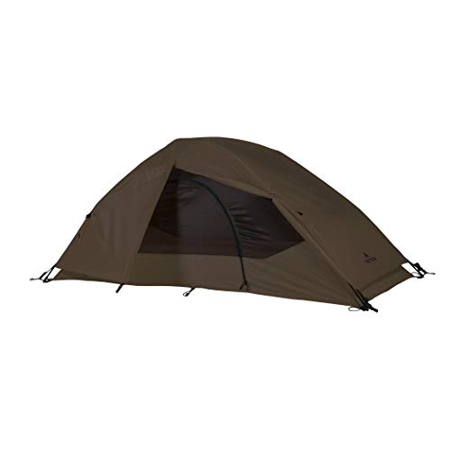 Teton Sports Vista 1 Quick Tent; 1 Person Dome Camping Tent; Easy Instant Setup, Brown, 80" X 37" X 34" #TOP2