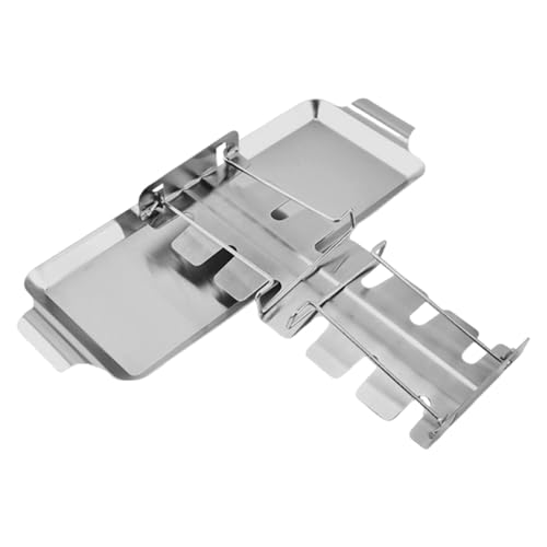 Scaffale per gambe di pollo, in acciaio, con gambe di pollo e scaffalatura a battente, per forno non bastone e supporto a battente per barbecue, facile da usare, lavabile in lavastoviglie, per