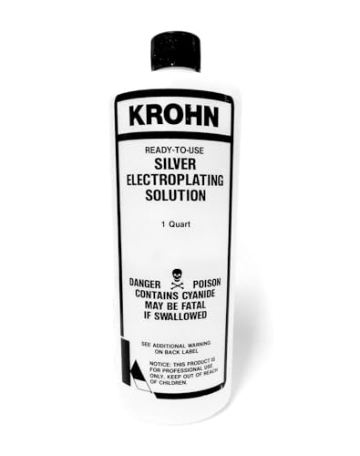 JTS Krohn Silver Electroplating Plating Solutions Ready to Use 1