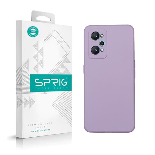 Image of SPRIG Compatible with Realme GT Neo 3T Premium FlexTone (TPU) Back Cover Drop Tested Shock Proof Mobile Case for Men, Women, Boys and Girls with Camera Protection (Lavender Purple)