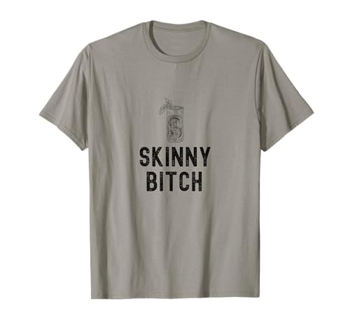 Longdrink - Diseño de perra delgada para los amantes de Vodka Camiseta