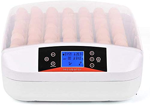 SYue Incubators For Hatching Eggs 56 Eggs Intelligent Poultry Chickens Birds Ducks Hatcher Automatic Egg-turning With Egg Candler