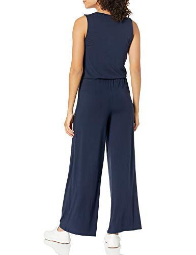Amazon Essentials Women's Sleeveless Scoopneck Wide-Leg Jumpsuit 4 Amazon Essentials Women's Sleeveless Scoopneck Wide-Leg Jumpsuit - Image 2