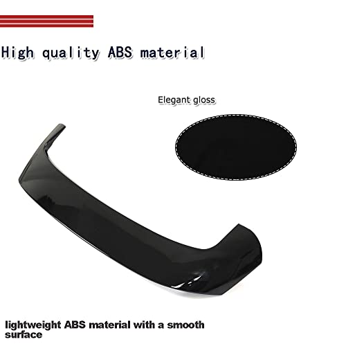 Jc Sportline Gle63 Roof Spoiler For Mercedes Benz 2020+ Gle Class Gle350 Gle63 Amg Sport Utility 4-Door Gloss Black Rear Deck Lip Tail Trunk Highkick Spoiler #TOP2