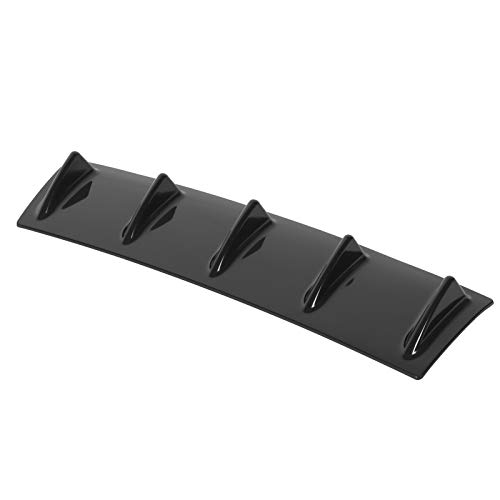 Becquet de diffuseur arrière AMONIDA en ABS noir brillant haute résistance - 5