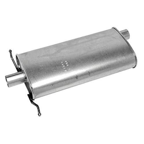 Image of Walker Quiet-Flow SS 21343 Direct Fit Exhaust Muffler 2 inch Inlet (ID) 2 inch Outlet (ID) for Mercury Grand Marquis