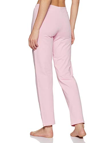 Image of Macrowoman Women's Cotton Stretch Lounge Pant (MW3102 Pink L)