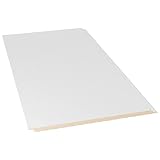 Acero Panel - Panel TOP Fachada Tornillo Oculto | 2000x1000mm | Interior Blanco Pirineo - Exterior Blanco Pirineo | Acero Prelacado | PU