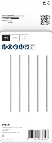 Bosch 5x PRO Wood precise T344DP Stichsägeblatt, 152 mm, 5-tlg. – Ansicht 4