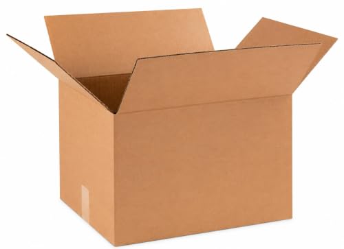 Image of BOX USA Moving Boxes Medium 18 inchL x 14 inchW x 12 inchH 10-Pack | Corrugated Cardboard Box for Shipping, Mailing, Packing, Packaging and Storage 18x14x12
