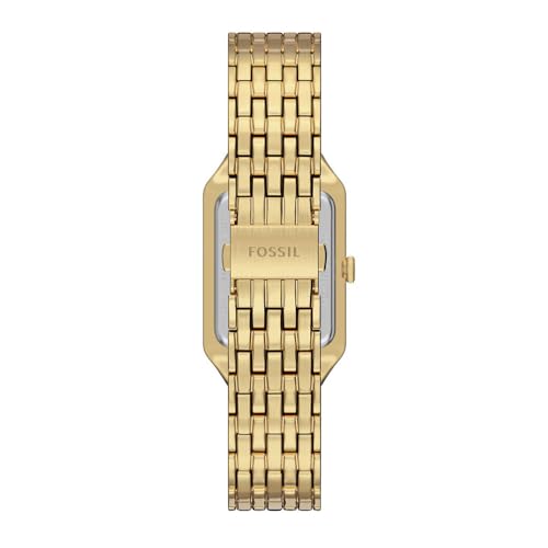 Image of Fossil Raquel Gold Quartz Stainless Steel Watch ES5434