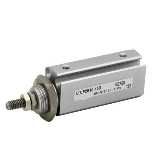 Cilindro de aguja CJP2B6 de doble efecto y vástago simple con carrera de 10mm 5