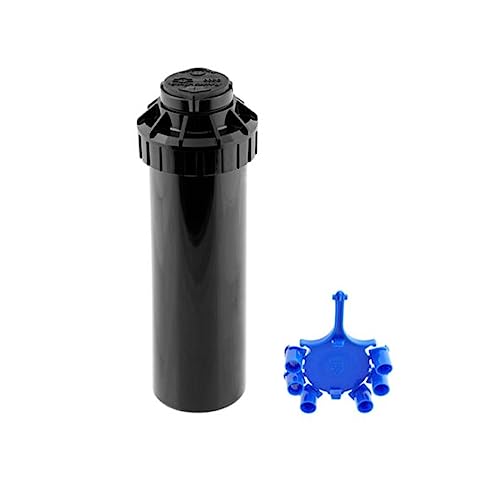 [Pack 5] Irrigateur pop-up à turbine 3504-PC, Rain Bird - Arroseurs d'irrigation de pelouse - Irrigateurs à turbine sectoriels (40°-360º) de ½ facile à utiliser pour court et moyen accessible – vue 2