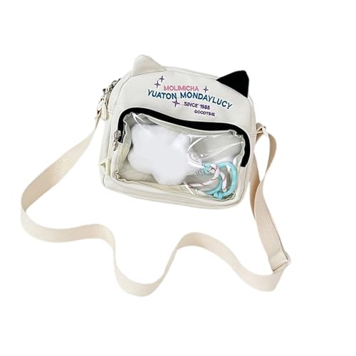 Progettata per resistere alle avventure quotidiane, questa borsa stravagante unisce il fascino otaku con l'efficienza organizzativa, per curare la tua galleria di anime portatile