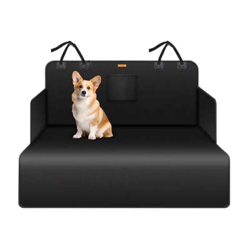 Wesleyyy 犬用 カーゴライナー,滑り止め 防水 カーゴ マット - 犬 ペット用 車内プロテクター 長距離旅行 キャンプ 日常 ピクニック,SUV トラック 車両 日常 長距離 キャンプ ピクニック アウトドア