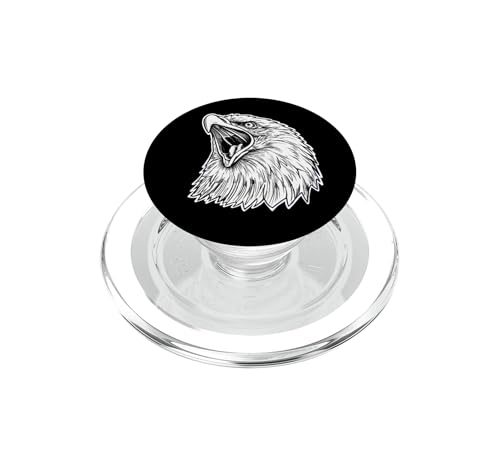 PopGrip pour MagSafe Aigle Patriotique Finition Haute Définition et Aimant Puissant