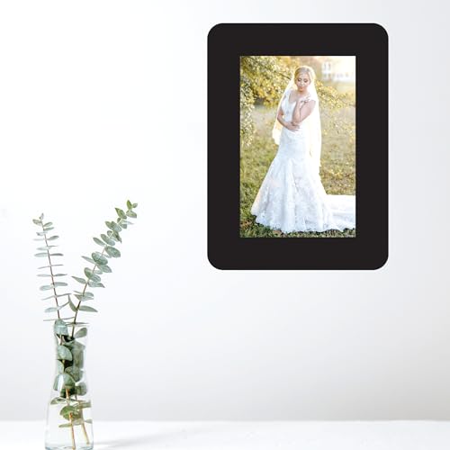 Image of Creative Arts n Frames One Piece Joint less Wooden Multi Picture Collage Photo Frame Home Decor Items Wall Decoration for living room Gift (Same1 Picture Frame 4x6 Single)