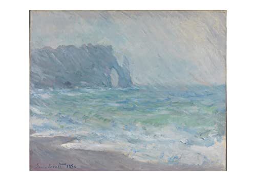 Affiche encadrée Claude Monet Crashing Sea XL Mat finition luxe