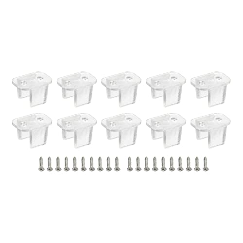Clips de fixation pour bande lumineuse LED en silicone souple et transparent de 6mm
