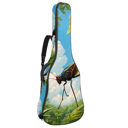 Sac guitare acoustique étanche et antichoc avec poches 101cm