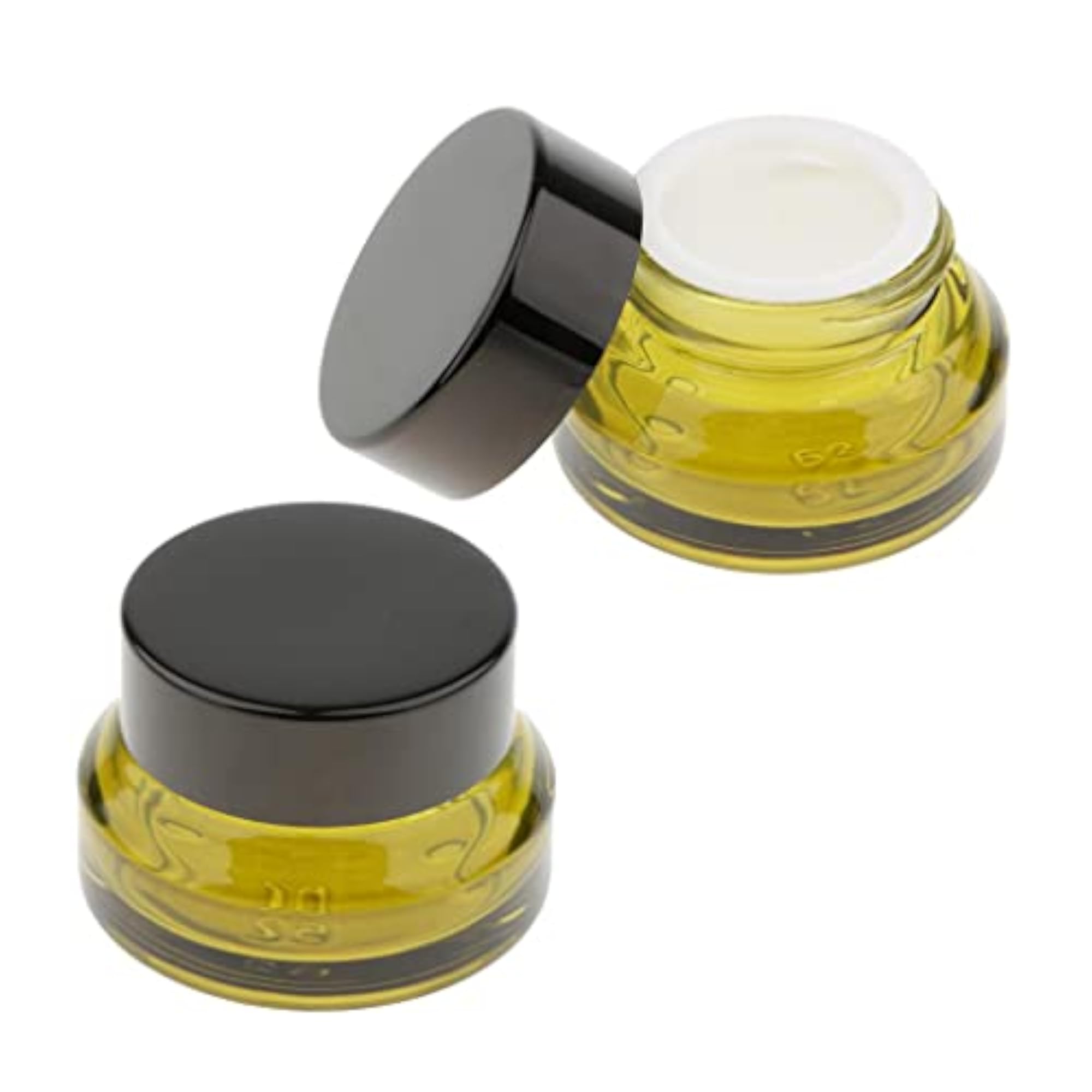 Empty Glass Makeup Container Face Cream Jars