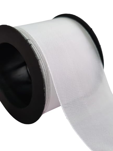 UKIYO | Nylon Hair Ties Ribbon Hair Band (11 Meter) Gift Wrapping Ribbon Decoration Craft School Girls Hair Ribbon Multi-Purpose (Pack of 1, White)-image-16