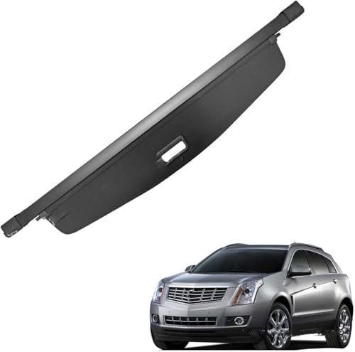 Étagère Arrière Rétractable De Coffre pour Cadillac SRX 2010-2015, Cache Bagages Couverture De Cargaison De Coffre Accessoires D'intérieur