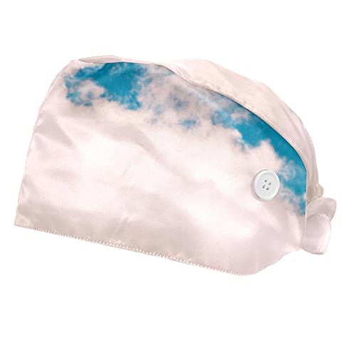 Casquettes de travail respirantes ciel bleu pour la cuisine et les laboratoires