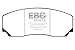 EBC Brakes DP5002NDX Bluestuff NDX Brake Pads
