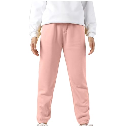 Cotton Sweatpants for Girls Fashion 2025 Baggy School Pants for Boys Cute Athletic Joggers Winter Teen Clothes3