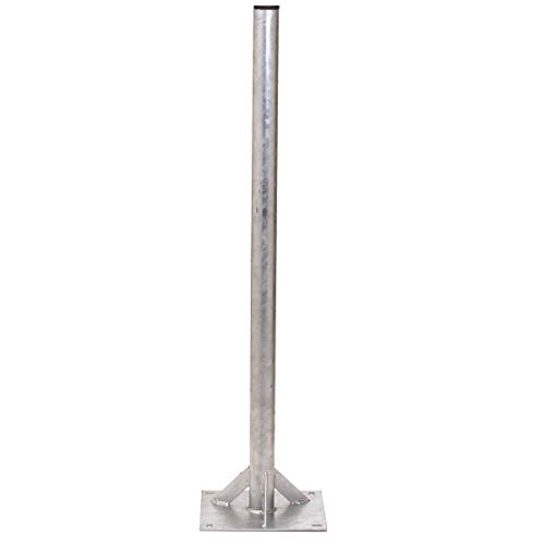 Pied DE TERRASSE RENFORCÉ DIAMÈTRE 50MM Hauteur 1200MM Fixation Parabole antenne Sol