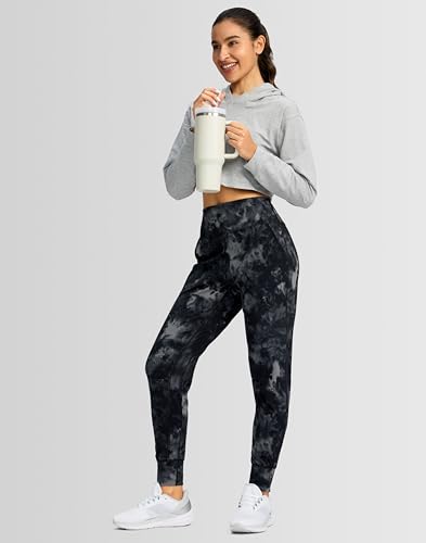 Image of G Gradual Women's Joggers High Waisted Yoga Pants with Pockets Loose Leggings for Women Workout, Athletic, Lounge