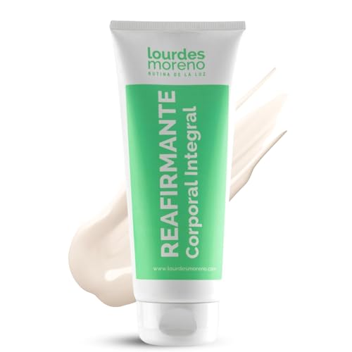 Lourdes Moreno I Crema Reafirmante Corporal Hidratante y Anticelulitica I Radiofrecuencia Corporal I Crema Corporal Reafirmante Combate La Flacidez | Crema Reafirmante Para Todo El Cuerpo | 200 Ml