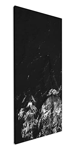 Tableau de baleines géantes panoramique pour une ambiance zen